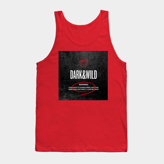 BTS: Dark and Wild Album Cover Tank Top by TheMochiLife